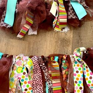 High chair banner & Matching Tutu